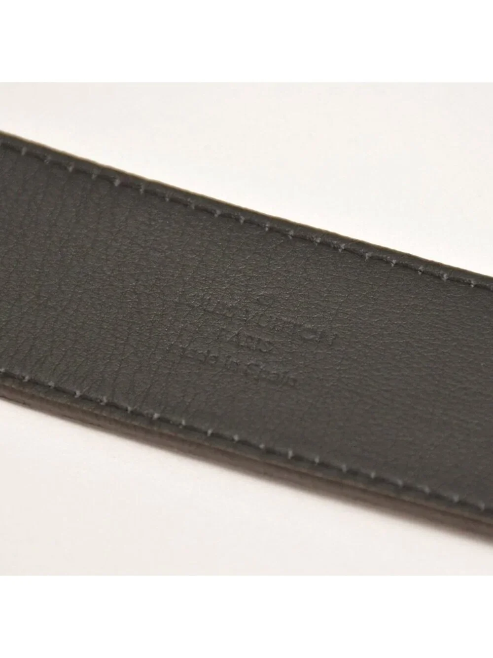 Louis Vuitton Supreme Ceinture LV Belt 90/36 Brown Gold